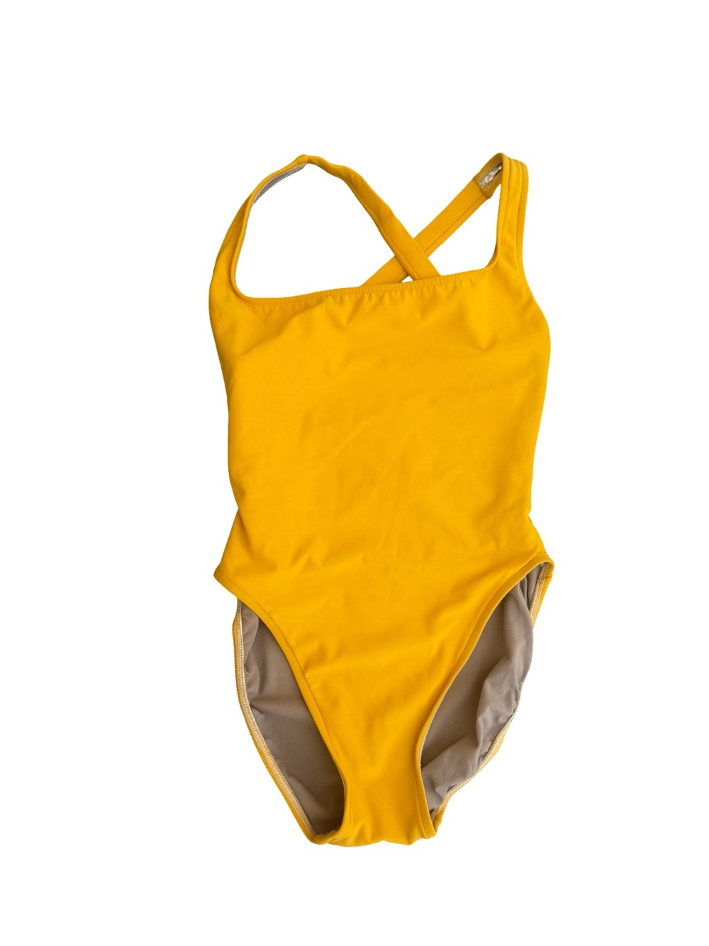 Vintage 80s 90s Calvin Klein Swimwear Union Made Strappy One-Piece Swimsuit - Picture 4 of 9